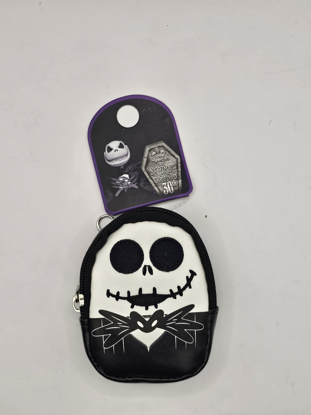 Disney Nightmare Before Christmas Jack Skellington Mini Backpack Keychain NWT